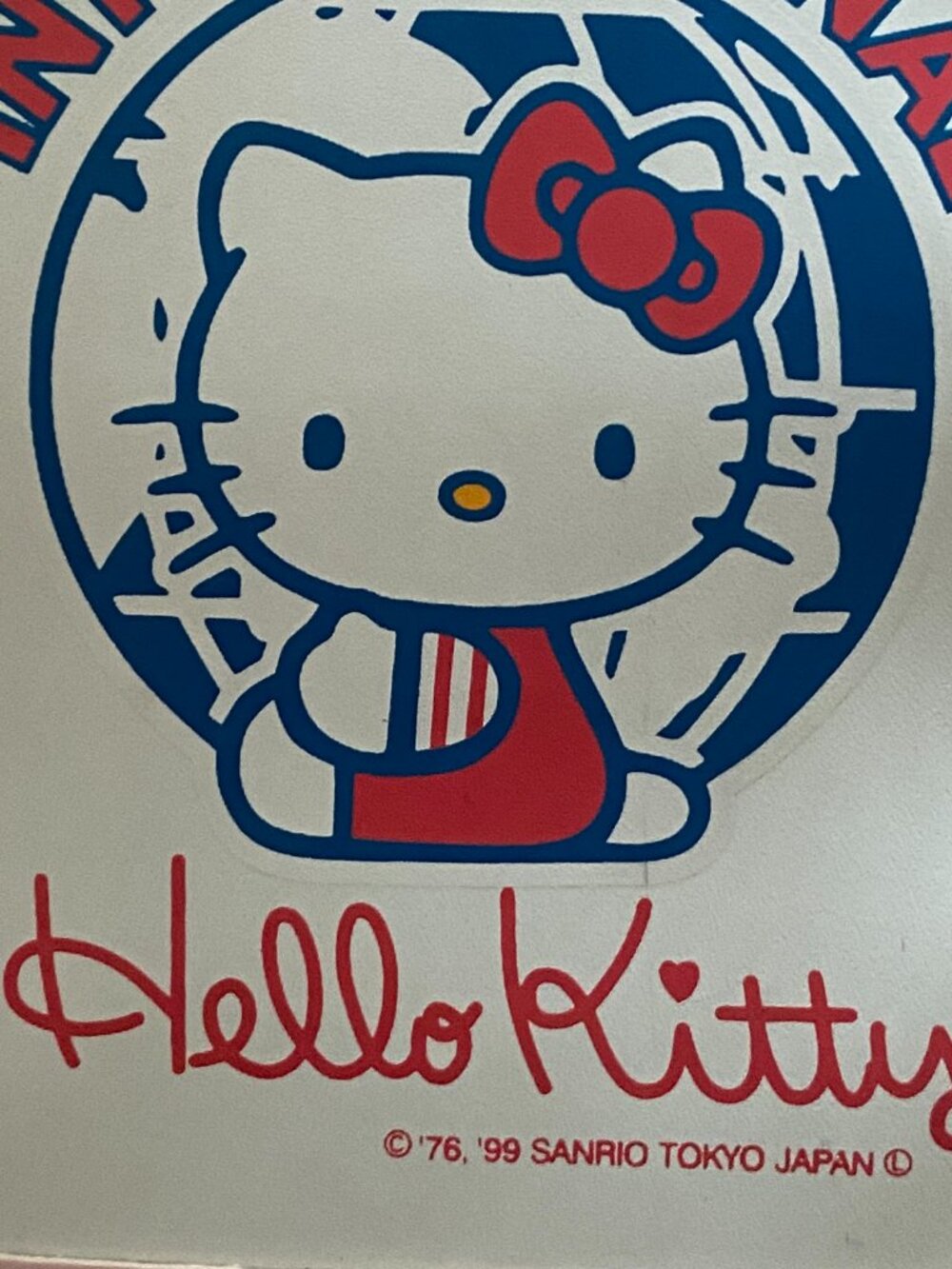 Vintage 1999 Sanrio Hello Kitty International Mini Crossbody Bag Y2K Pink Kawaii - Picture 3 of 11